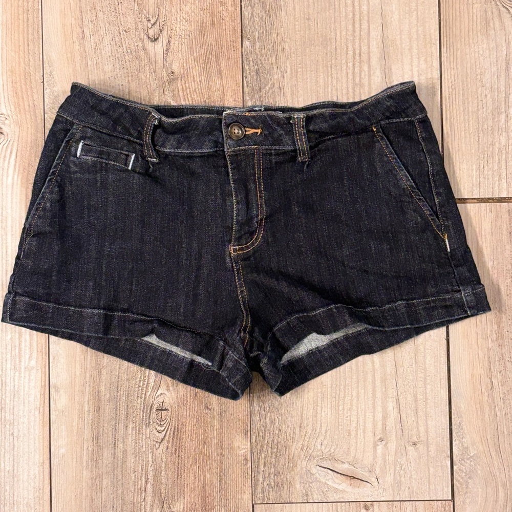 American Rag Dark Denim Jean Shorts Juniors Size 7